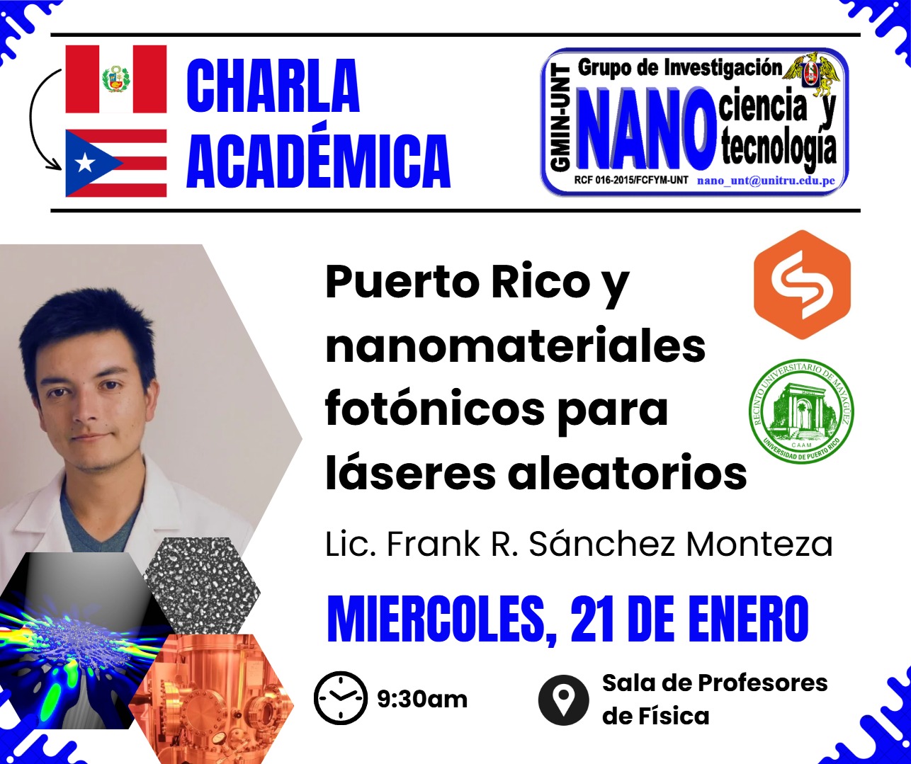 Afiche Charla Nanomateriales
